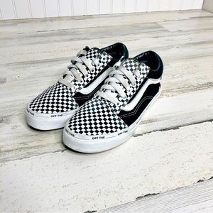 Vans Black White Checkerboard Sneakers